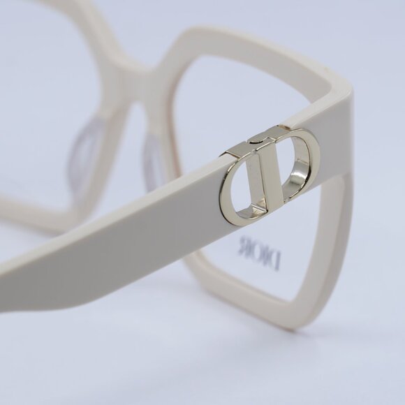 🕶️ New Dior 30MONTAIGNEO S1I 9500 Eyeglasses - Shiny White Frame - Picture 5 of 10